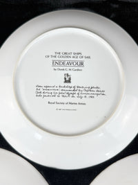 Thumbnail for Franklin Mint Great Ships Set of 6 Plates Golden Age of Sail by Derek Gardner15