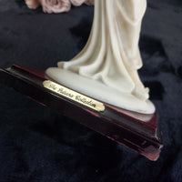 Thumbnail for Juliana Collection 15in Figurine, Tall Lady with Dog, large Resin Art Deco Beige17