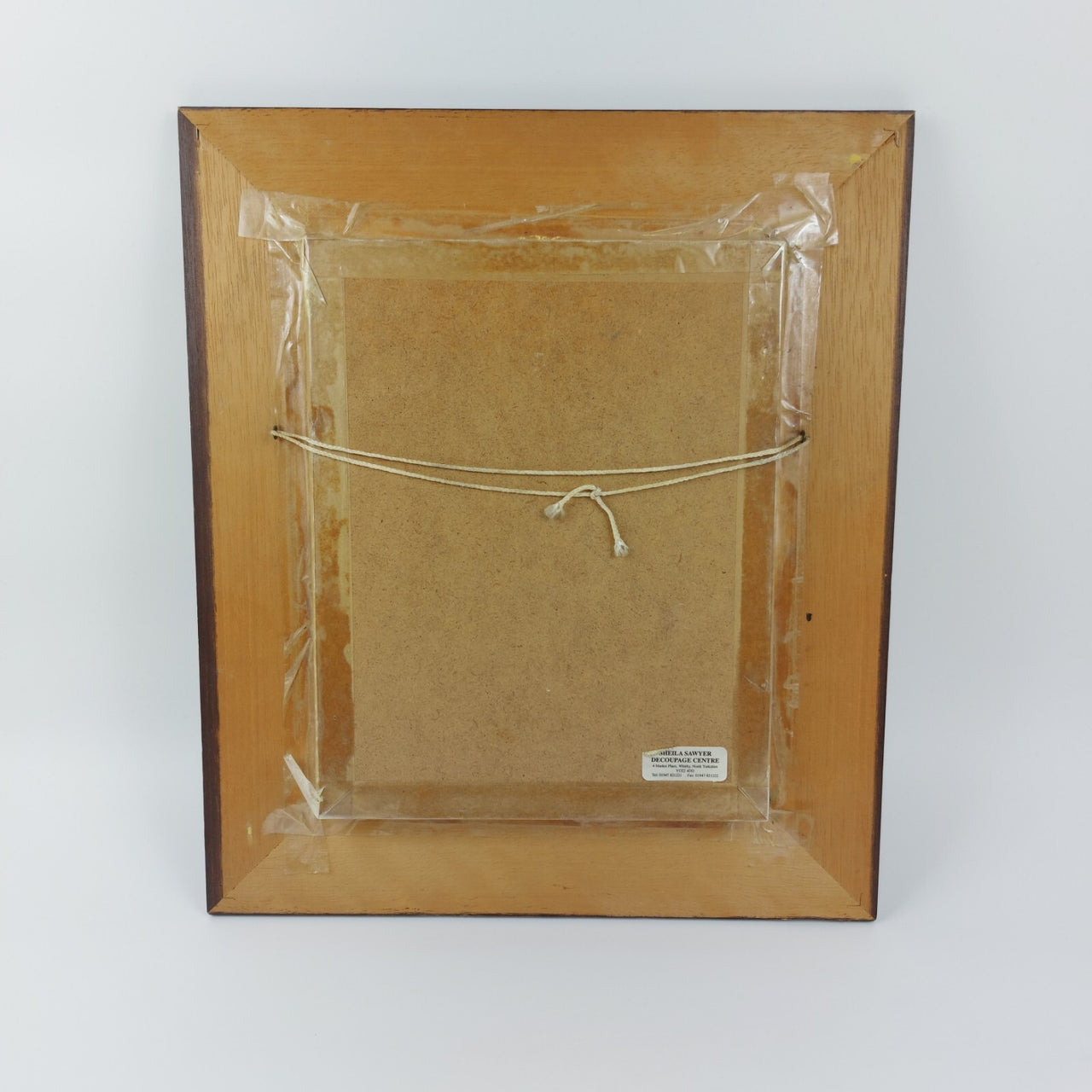 Framed 3D Art H.M.B. Endeavour  Refit Handcrafted  Signed by Freeman Whitby6