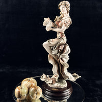 Thumbnail for Giuseppe Armani Florence Summer Breeze Lady Figurine 14 In Italy Decor Home 19979