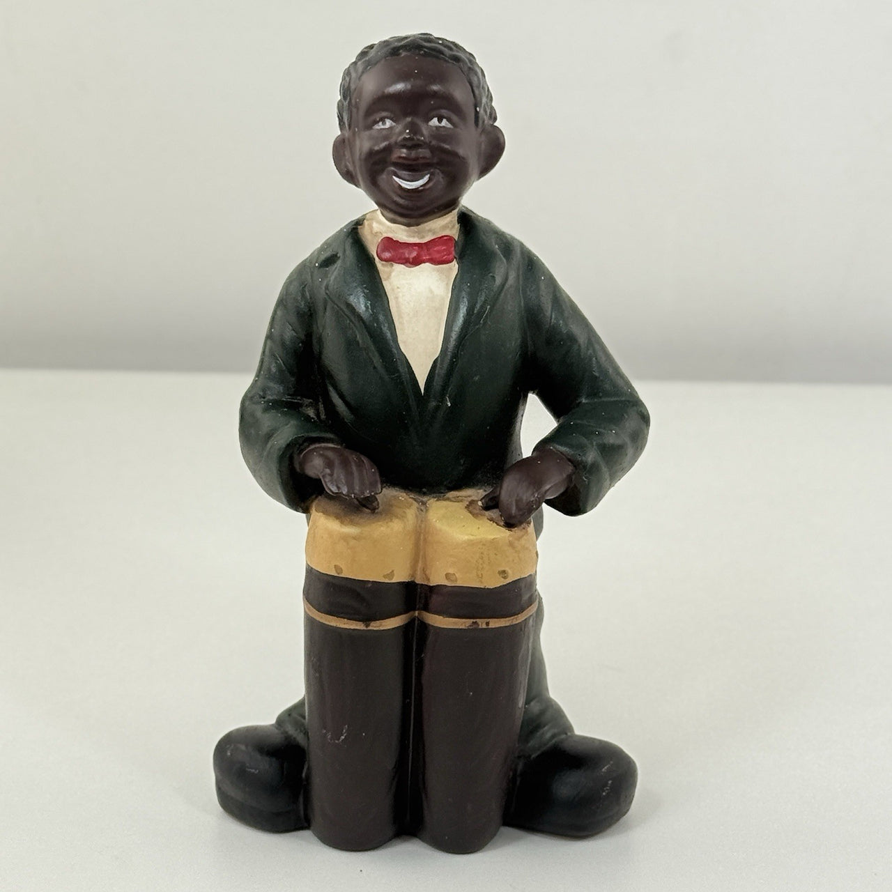 Ceramic Jazz Musician Figurine Set Of 4 See The Pics African American Band Pair9