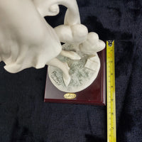 Thumbnail for Romantic Giuseppe Armani Figurine – “In Love” Girl with Rose & Letter – Florence Art 0382-F, 16