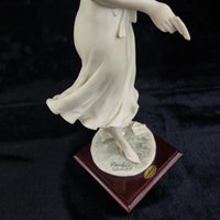 Thumbnail for Romantic Giuseppe Armani Figurine – “In Love” Girl with Rose & Letter – Florence Art 0382-F, 16