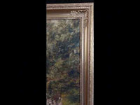 Andrew Welch RCA oil painting gold Framed Welsh Landscape 29"x25" Oil on Canvas