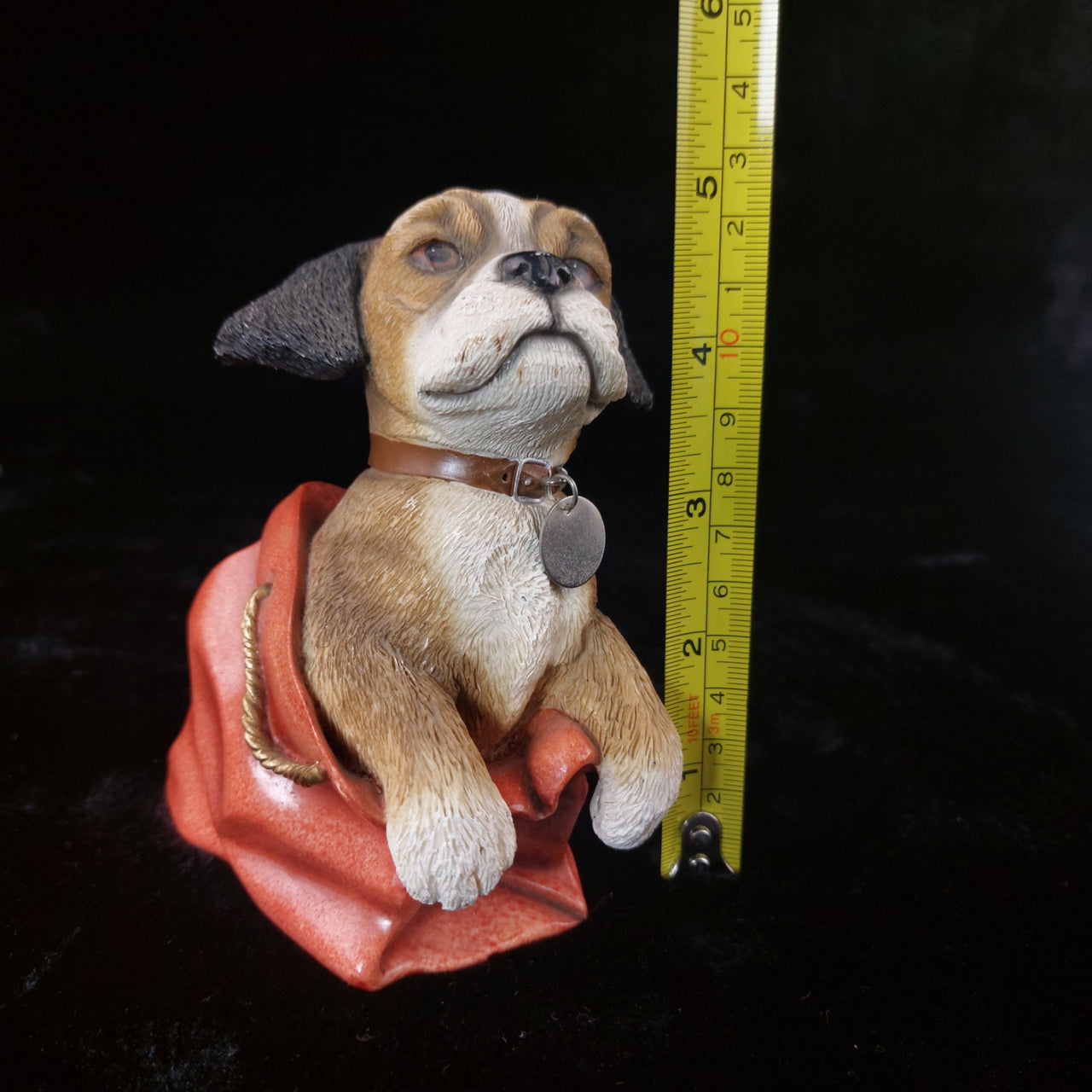 Leonardo Collection Dog Figurine 2001 – Good "Take Me Home!" Puppy in Sack10