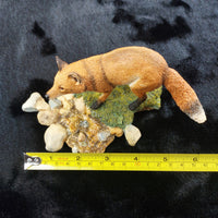 Thumbnail for Sherratt & Simpson Fox Figurine  2005 – Handcrafted Fox by Stream13
