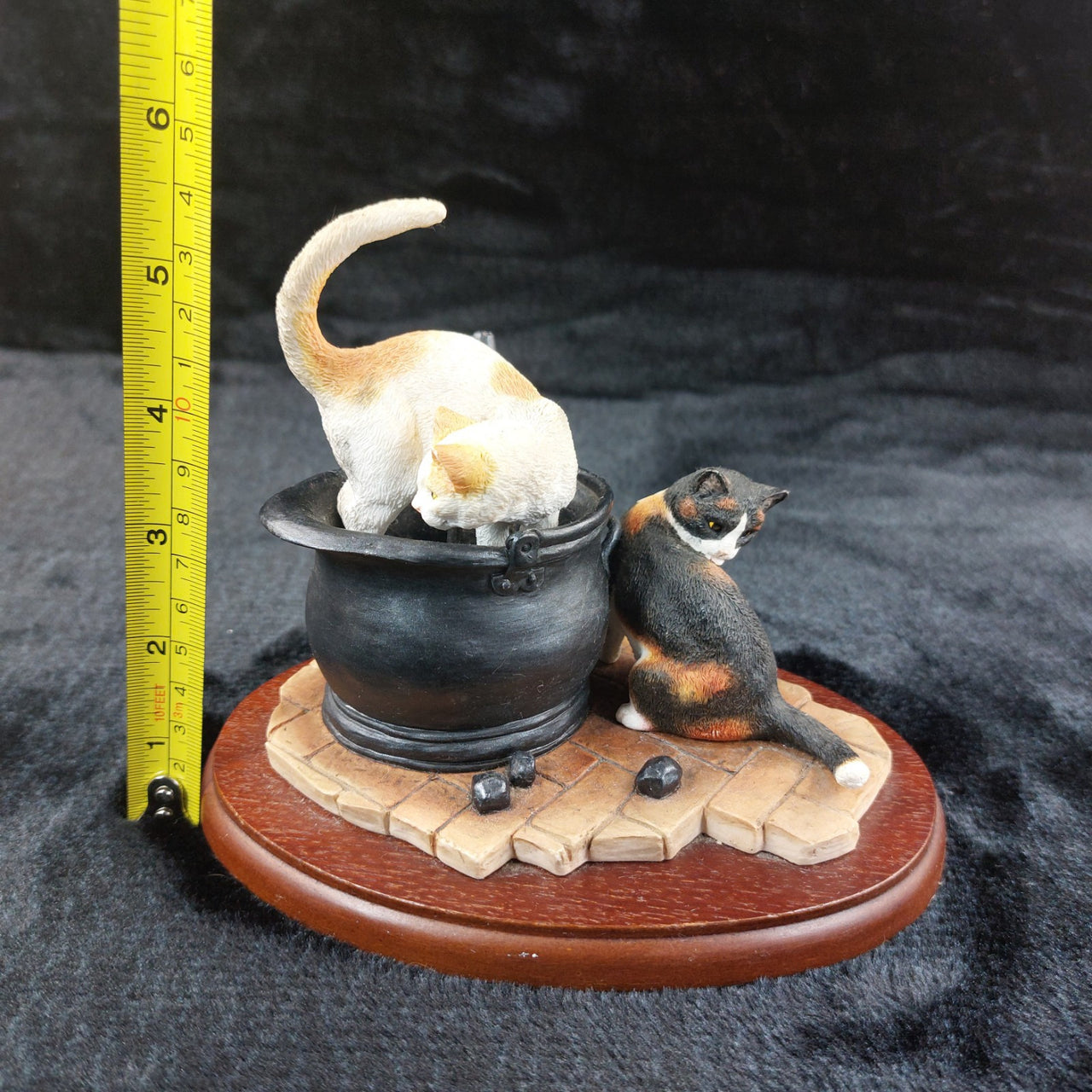 Border Fine Arts A20872 Sweep & Sooty Figurine Cats Scene James Herriot 200913