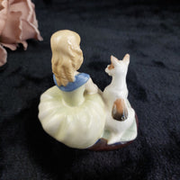 Thumbnail for Royal Doulton Golden Days HN2274 Girl Dog Figurine China Bone Good 1963 Vintage7