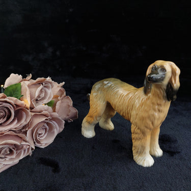 Large Afghan Hound Dog Figurine /Ornament- made by Coopercraft Vintage Display.0