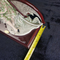 Thumbnail for Giuseppe Armani Florence “Bicycle  Spring” Rare lady Figurine 0539C Porcelain.19