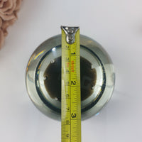 Thumbnail for CIIIG Art Glass Paperweight  Black & Clear with Bubbles United Kingdom Decor6