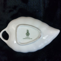Thumbnail for Vintage Royal Doulton Camilla Fine Bone China Leaf Trinket Dish 1990 England6