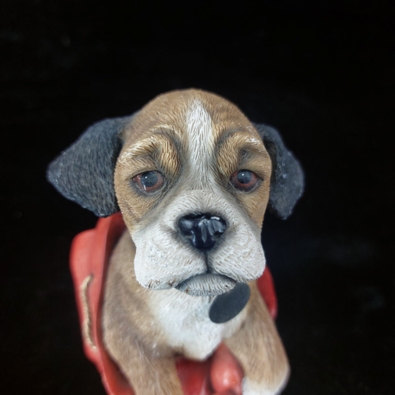 Leonardo Collection Dog Figurine 2001 – Good "Take Me Home!" Puppy in Sack6