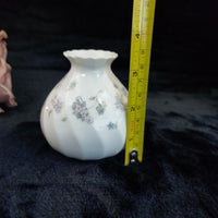 Thumbnail for Wedgwood & Spode Bone China Trinket Dish & Vase Set - Floral Gold Vintage Rim5