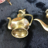 Thumbnail for Brass Religious Jerusalem Plaque & Pic Holder & 2×Pitcher Collectable decor gold11