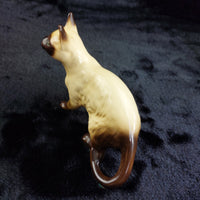 Thumbnail for Siamese Cat made in England Figurine  Ceramic Glazed 12cm see pics for details.8