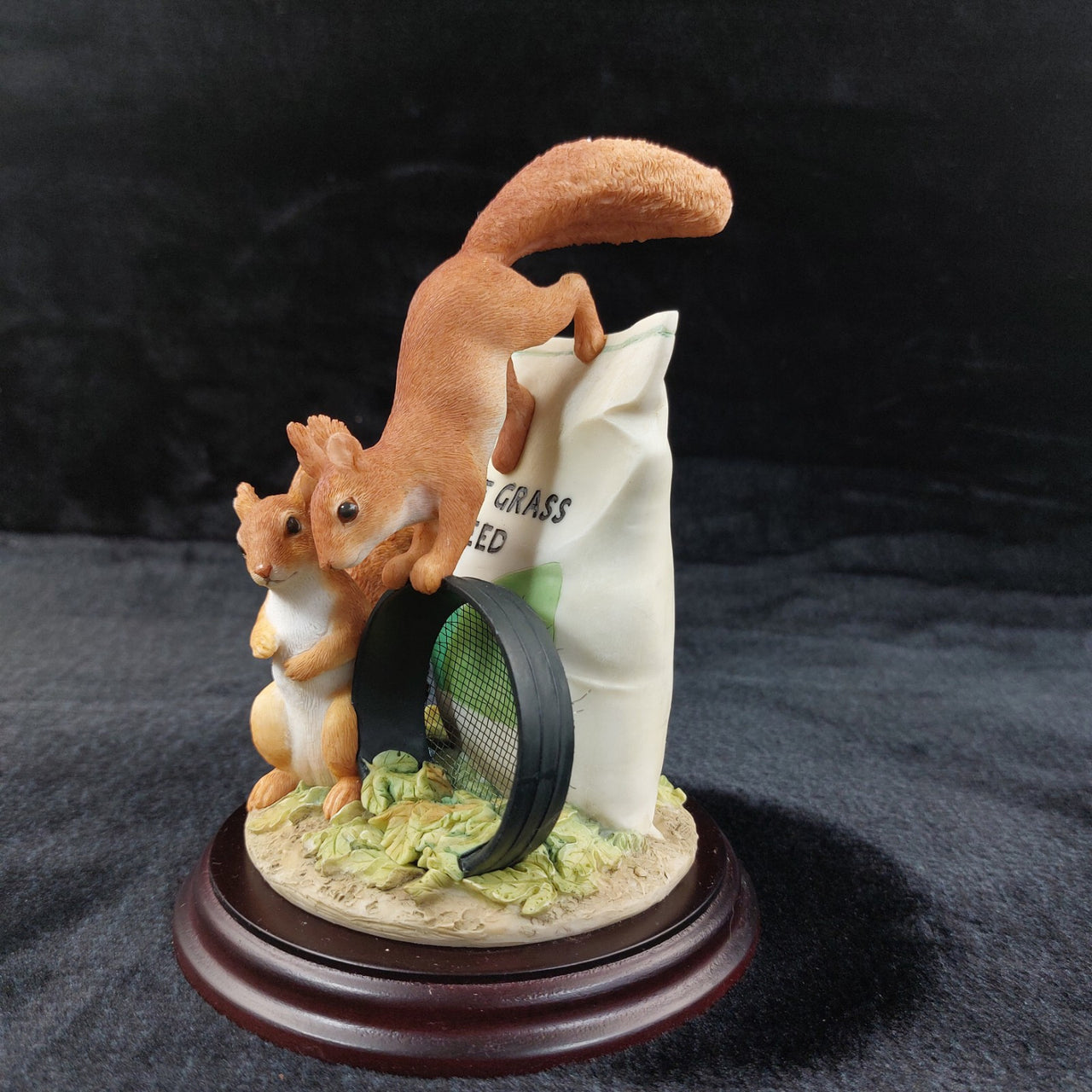 Border Arts Fine Good Squirrels in Garden 2014 Figurine A26260 Mammals Decor.7