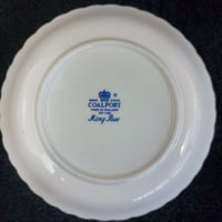 Thumbnail for Ming Rose Coalport & Plate Bell Set – Floral Vintage Bone China pin dish White5