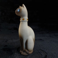 Thumbnail for California Vintage USA Siamese Cat Figurines Pair – One Repaired - 6.75