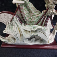 Thumbnail for Giuseppe Armani Florence “Bicycle  Spring” Rare lady Figurine 0539C Porcelain.15