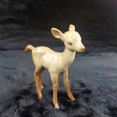 Beswick England Fawn Figurine Deer Baby Spotted Glazed Vintage 4