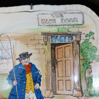 Thumbnail for Alfred Meakin Dickens Characters Plate The Blue Boar Scene –Tony Ceramic Weller4