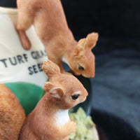 Thumbnail for Border Arts Fine Good Squirrels in Garden 2014 Figurine A26260 Mammals Decor.14