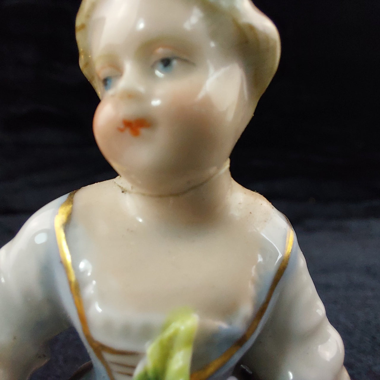 Antiques Porcelain Victorian Spring 1800's Figurine United Kingdom White Small7