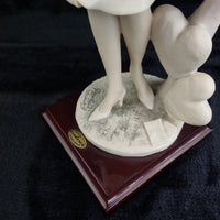 Thumbnail for Florence In Love Figurine Armani 0382-F Girl with Rose & Letter 16