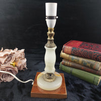 Thumbnail for Vintage and Onyx Brass Table Lamp 13