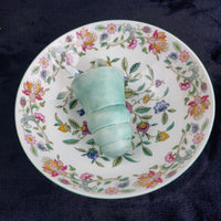 Thumbnail for Haddon Minton Hall Bone China  Floral Bowl – Vintage English Dish 7.5