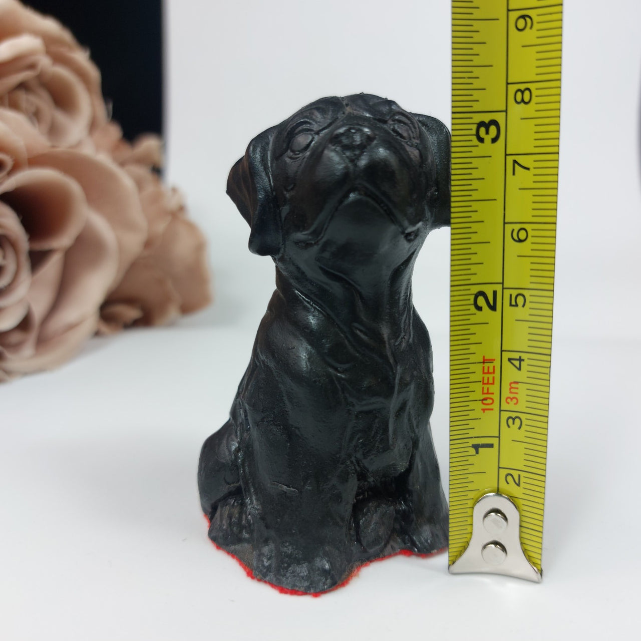 Welsh Kingmaker Coal Figurine Dog – Handcrafted in Wales with United Kingdom1