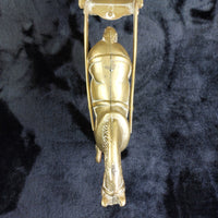 Thumbnail for A large antique brass, Big horse with cab. 4.5 Kg Nicely sculpted and cast. gift12