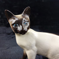 Thumbnail for Beswick Siamese Cat Figurine Gloss Finish Pose Standing Long England 6.5