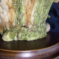 Thumbnail for Border Arts Fine Wren On Garden Tap Hand Painted Bird Figurine see the pics.4