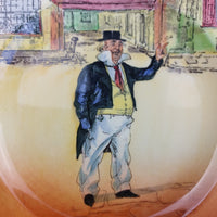 Thumbnail for Royal C.Dickens Doulton Dickensware Cap'n Cuttle Hand Painted England Plate2
