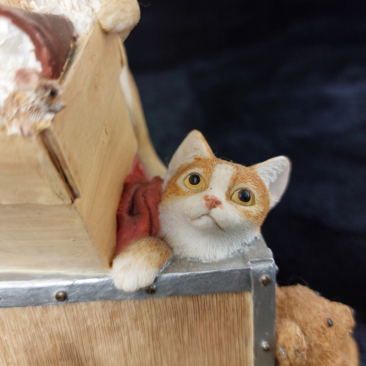 Sherratt & Simpson Cats Good Figurine Moving House 2004 Resin Ornament Fine 6.5"14