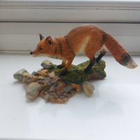 Thumbnail for Sherratt & Simpson Fox Figurine  2005 – Handcrafted Fox by Stream15