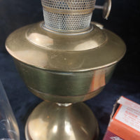 Thumbnail for Vintage 1930`s Brass Aladdin Kerosene Parlor Lamp With Paraffin, See The Glass7