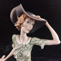 Thumbnail for Giuseppe Armani Florence “Bicycle  Spring” Rare lady Figurine 0539C Porcelain.8