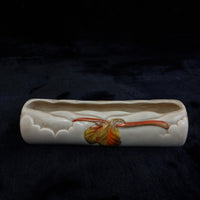 Thumbnail for Clarice Cliff Autumn Beechwood Log Planter  1930 Wilkinson England vase Art Deco2
