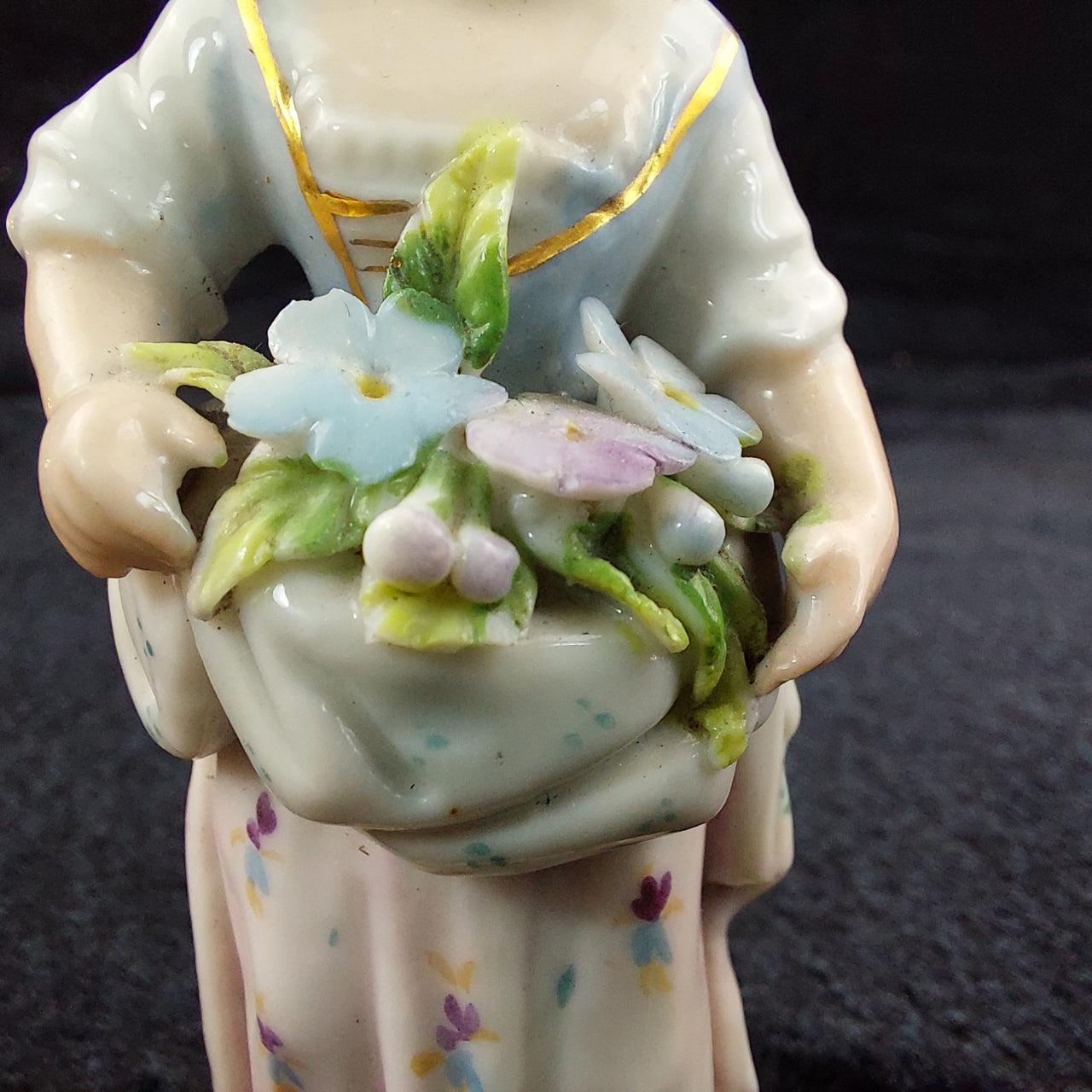 Antiques Porcelain Victorian Spring 1800's Figurine United Kingdom White Small8