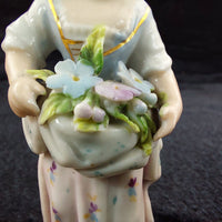 Thumbnail for Antiques Porcelain Victorian Spring 1800's Figurine United Kingdom White Small8