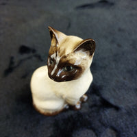 Thumbnail for Beswick Siamese Cat Figurine 1887 Vintage England Ceramic Ceramic, Porcelain4