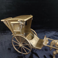 Thumbnail for A large antique brass, Big horse with cab. 4.5 Kg Nicely sculpted and cast. gift13