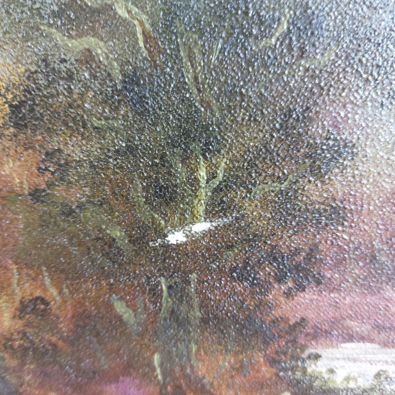Original Oil on Canvas River Painting – Signed by E. Walker, Landscape See Pics3