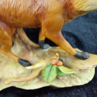 Thumbnail for Maruri Good Red Fox Figurine Porcelain Wildlife 6