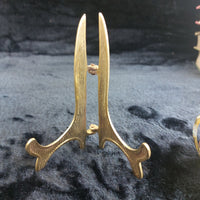 Thumbnail for Brass Religious Jerusalem Plaque & Pic Holder & 2×Pitcher Collectable decor gold19