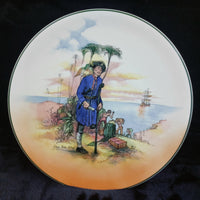 Thumbnail for Royal Doulton Treasure Island Plate  Good Long John Silver D8376 Decorati. 13.5
