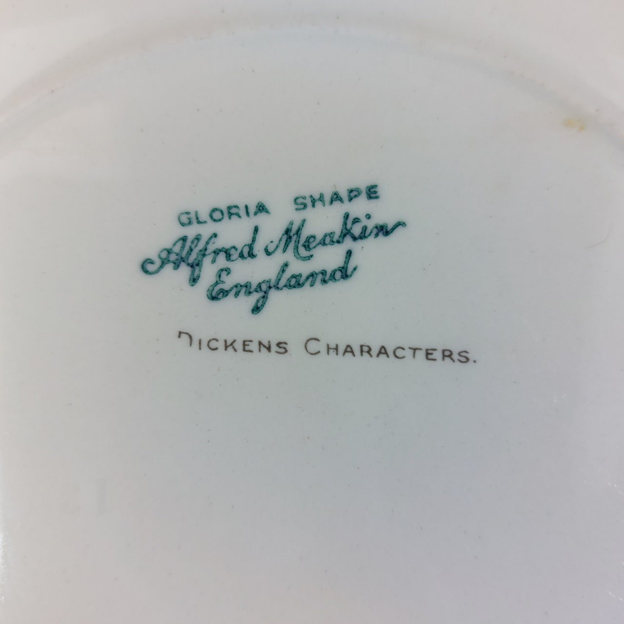 Alfred Meakin Dickens Characters Plate The Blue Boar Scene –Tony Ceramic Weller7